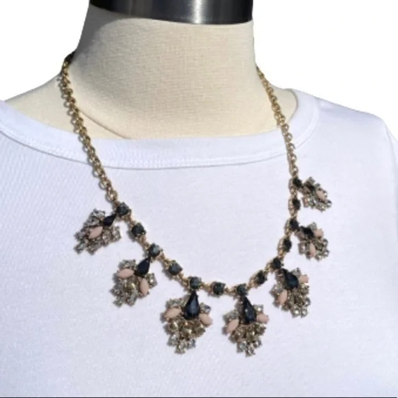 J Crew Necklace Jeweled Statement Bundle of Two - Picture 3 of 8